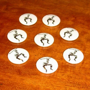 Hound Dog Taylor and the Houserockers - Lot of 8 Natural Boogie Pinback Buttons - Picture 1 of 6