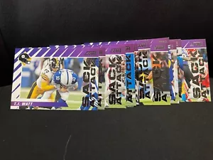 2024 Panini Score Football - Sack Attack Inserts - Complete Set Of 15 - Picture 1 of 2