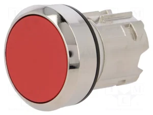 Siemens 3SU1050-0AB20-0AA0 Red Pushbutton 22mm Momentary Metal - Picture 1 of 4