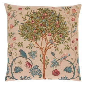 Hines of Oxford Kelmscott Tree Tapestry Cushion 18" Made in England - Picture 1 of 5