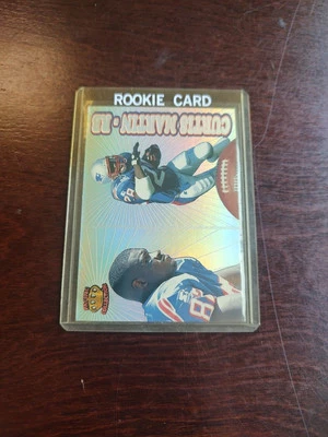 CURTIS MARTIN 1995 Pacific Prisms #195 RC Rookie Patriots Jets - Image 1 of 2