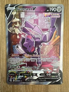 Genesect V - 255/264 - Pokemon Fusion Strike Sword & Shield Alternate Art NM - Picture 1 of 2