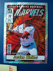 2023 Donruss Marvels Rapture Jordan Walker #M2 St. Louis Cardinals - Picture 1 of 2