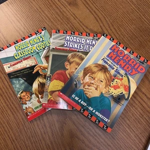 Horrid Henry Series Chapter books 3 set, Fiction - Picture 1 of 4