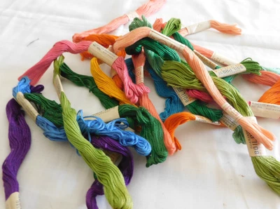 Vintage--BUCILLA Embroidery Floss--Assorted Colors--Lot of 25 Skeins - Image 1 of 2