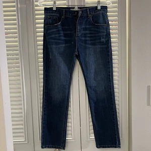 Appaman Kids Boy's Blue Straight Leg Denim Jeans - Size 10 - Picture 1 of 11