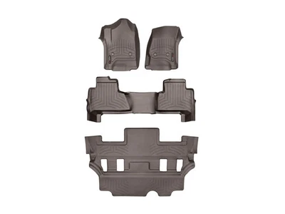 Tapetes de assoalho personalizados WeatherTech forro para 47607-1-2-7 - Conjunto completo - Imagem 1 de 4