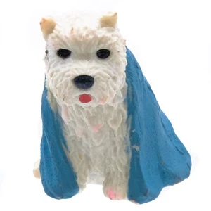 Modellino Puppy In My Pocket West Highland Scottish Terrier cane bianco - Foto 1 di 5