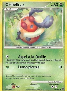 Carte Pokemon " CRIKZIK " Niveau 9 Trésors Mystérieux PV 60 86/123  VF - Imagen 1 de 1