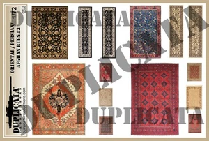 Diorama/Model Accessory - 1/72 Oriental/Persian/Afghan Rugs #3 - Picture 1 of 4