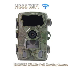 H888 WLAN Wildtiere Jagd Trail Kamera Nachtsicht Bewegungsaktiviert Outdoor - Bild 1 von 23