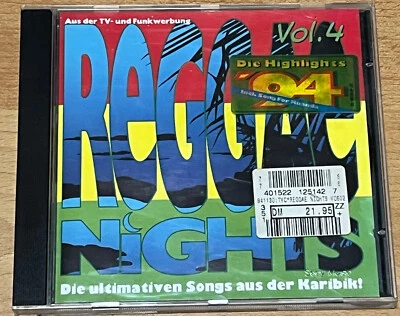Rare Compilation CD! Raggae Nights Vol. 4 (1994) - Karibik Feeling! - Bild 1 von 2