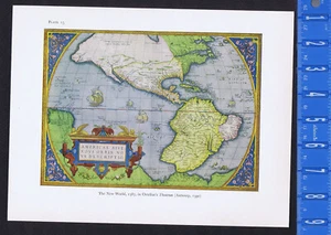 Russia, Muscovy & Tartary, Ortelius's Theatrum orbis terrarum (1570)-Map Print - Picture 1 of 1