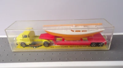 Majorette 300 Series 365 Scania Lorry With Trailer & Boat Yacht - Image 1 of 4
