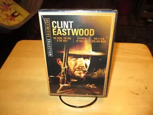 NEW Clint Eastwood: the Definitive Collection s 3-Movies (DVD) Western - Foto 1 di 3
