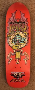 SMA Natas Kaupas Burrito Breathe Red Skate Deck - Picture 1 of 7
