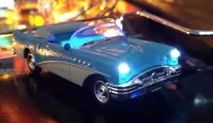 Creature From The Black Lagoon Pinball BLUE BUICK Convertible Custom Car Mod - Picture 1 of 7
