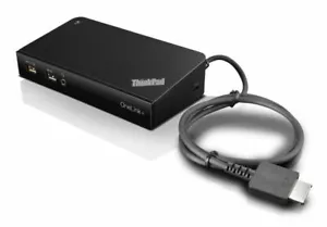 Lenovo 03X6296 ThinkPad OneLink+ Dock 40A4 Port Replicator 90W DU9047S1 Yoga 260 - Bild 1 von 2