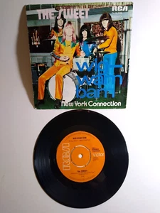 The Sweet Wig-Wam Bam Netherlands Pressing 7" Vinyl Single Record Glam Rock Hit - Picture 1 of 8