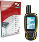 atFoliX 3x Film for Garmin GPSMap 64/64s/64st Protective Film Clear & Flexible
