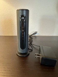 Motorola MB7220 8x4 DOCSIS 3.0 Cable Modem 343 Mbps With Power Cord Tested Works - Bild 1 von 3