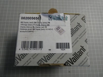 Vaillant Display (weiß) 0020056562 - Bild 1 von 3