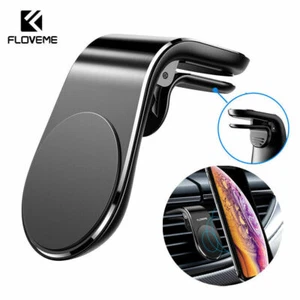 Support Téléphone Clip Voiture Air Vent Mount Support Magnétique pour GPS Téléphone Portable - Photo 1/12