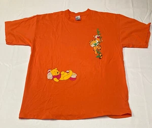 WINNIE The POOH & TIGGER - L/XL - TShirt/Shirt DISNEY Bear & Tiger - Picture 1 of 3