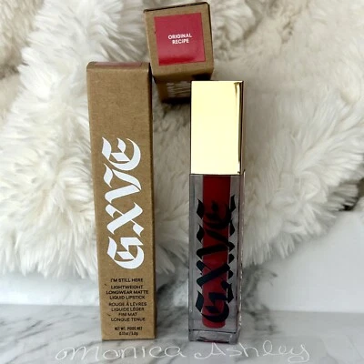 GXVE I'm Still Here Longwear Matte Liquid Lipstick Original Recipe Red NEW w Box - Image 1 of 4