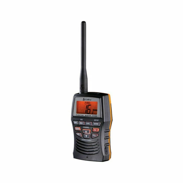 Cobra MR HH150 FLTE VHF Radio Marine Impermeabile - Nero