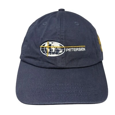 Petersen 50th Anniversary Slideback Hat Blue One Size Adjustable Cutter & Buck - Image 1 of 4