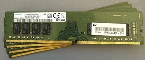 64GB Samsung (4x16GB) M378A2K43CB1-CTD DDR4 PC4-2666V Desktop Memory Kit - Afbeelding 1 van 1