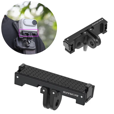 MARKENLOS Für Insta360 GO 3/GO 3S Sportkamera Magnetische Schnellwechsel-Adapterhalterung