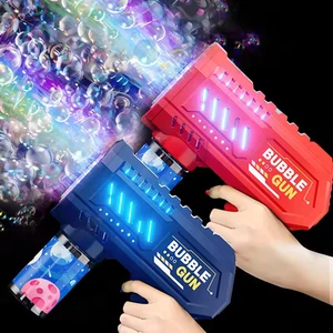 Seifenblasenmaschine Seifenblasenpistole LED Bubble Gun 4000 Blasen/Minute Gun - Bild 1 von 15