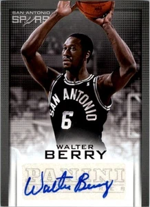 2013-14 Panini Signatures #36 Walter Berry Auto SPURS - NM-MT - Picture 1 of 2