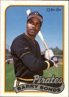 O-Pee-Chee 1989 #263 Barry Bonds - casi nuevo-como nuevo Foto 1 de 2