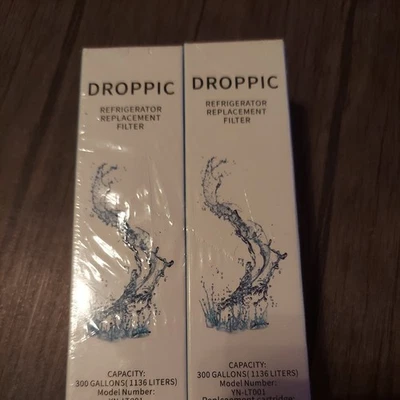 Droppic Refrigerator Replacement Filter, Pack of 2, NEW, compatible with LG700P - Image 1 of 4
