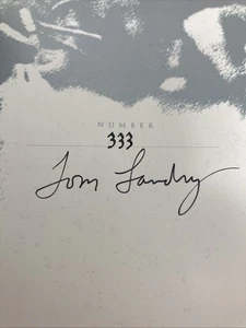 NFL Tom Landry SIGNED Dallas Cowboys The Authorized Pictorial History 333 Summit - Picture 1 of 9