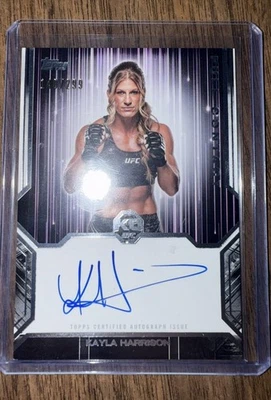 Topps Knockout UFC Kayla Harrison 2025 contacto completo automático/299 Foto 1 de 2