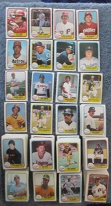 1981 Fleer Baseball Komplettsatz 660 Karten ~ Harold Baines/Fernando Valenzuela RCs - Bild 1 von 7