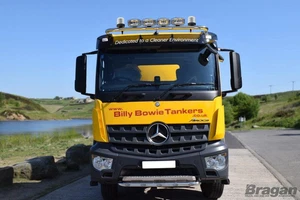 To Fit Mercedes Axor Low Cab Roof Light Bar A + Spots + Slim LEDs + Beacons - Picture 1 of 12