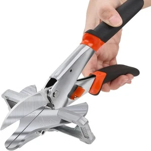 Tijeras ingleteadoras para moldeo de corte angular, herramienta de corte cuarto redondo, 0-135 grados... - Imagen 1 de 6