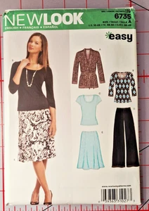 New Look Schnittmuster 6735: Misses Separates, Größe A, 10-22 US, Euro 36-48 - Bild 1 von 3