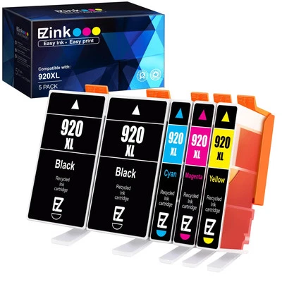 E Z Ink Compatible Ink Cartridges Replacement for HP 920XL 5 Pack - Image 1 of 4