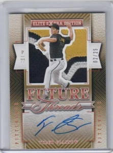 2015 ELITE TYLER GLASNOW RAYS 3 COLOR JERSEY PATCH RELIC AUTOGRAPH AUTO #D02/25 - Bild 1 von 1