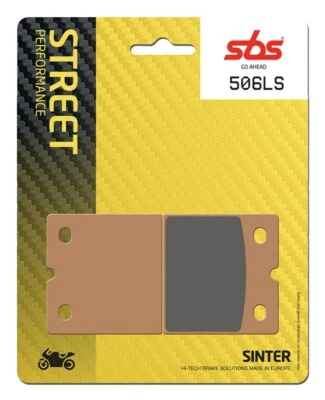 SBS 506LS Pastillas De Freno Sinterizadas Posteriores BMW R 100 T 1000 1978-1984 Foto 1 de 4