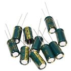 10Pcs 10V 3300Uf Motherboard Electrolytic Capacitor Radial E1y5