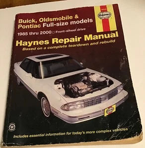 Manual de reparación Haynes 19020 1985-2000 Buick Oldsmobile Pontiac modelos de tamaño completo - Imagen 1 de 10