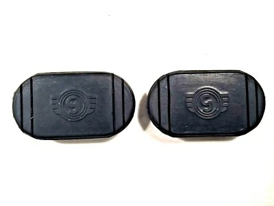 Goggomobil Brake & Clutch Pedal Pad Set T300 T400 T700 300 400 700 NEW #85 - Image 1 of 3