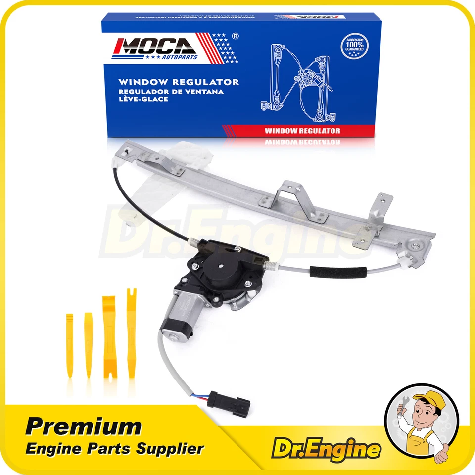 Front Left Power Window Regulator For 00-04 Jeep Grand Cherokee 4.0 4.7L 741-556 - Image 1 of 4